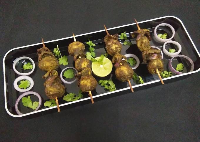 Aloo Hariyali Tikka