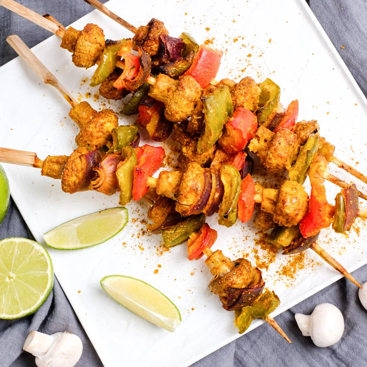 Stuff Mushroom Tikka